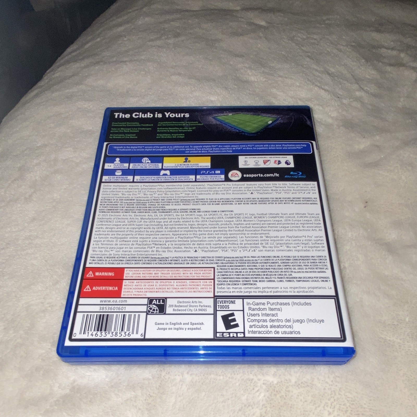 EA SPORTS EA Sports FC 26 (PS4) E-Everyone Soccer Sports Multiplayer