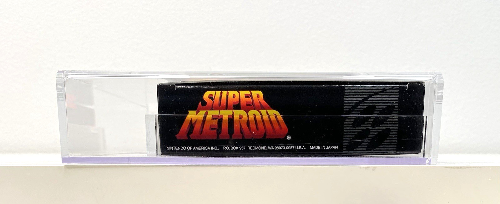 Super Metroid Nintendo SNES New 1994 1st Print VGA Archival Q 85+ Qualified