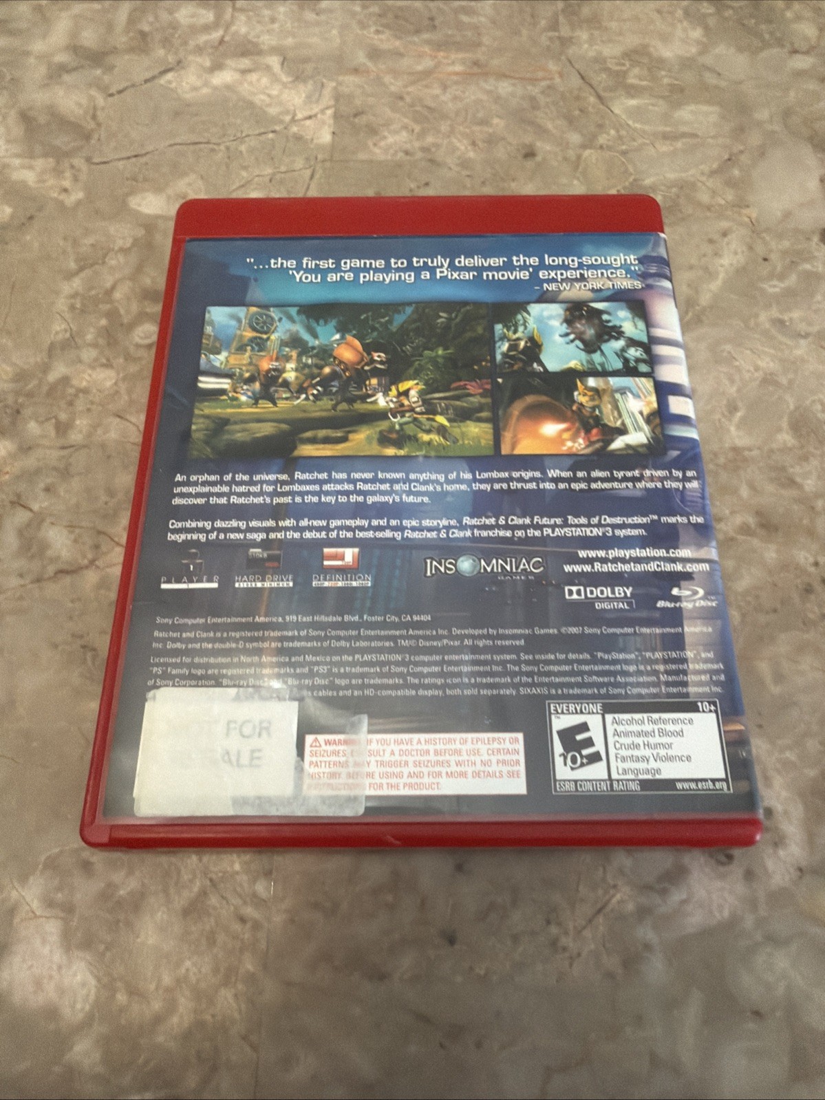 Ratchet & Clank Future: Tools of Destruction (Sony PlayStation 3, 2007) PS3