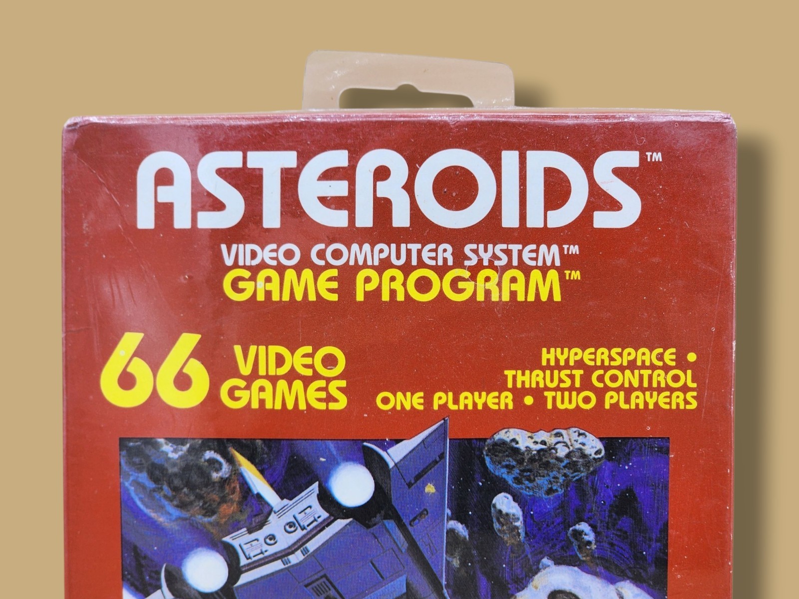 1981 Atari 2600 Asteroids CX 2649 Video Game Sealed – With Defects
