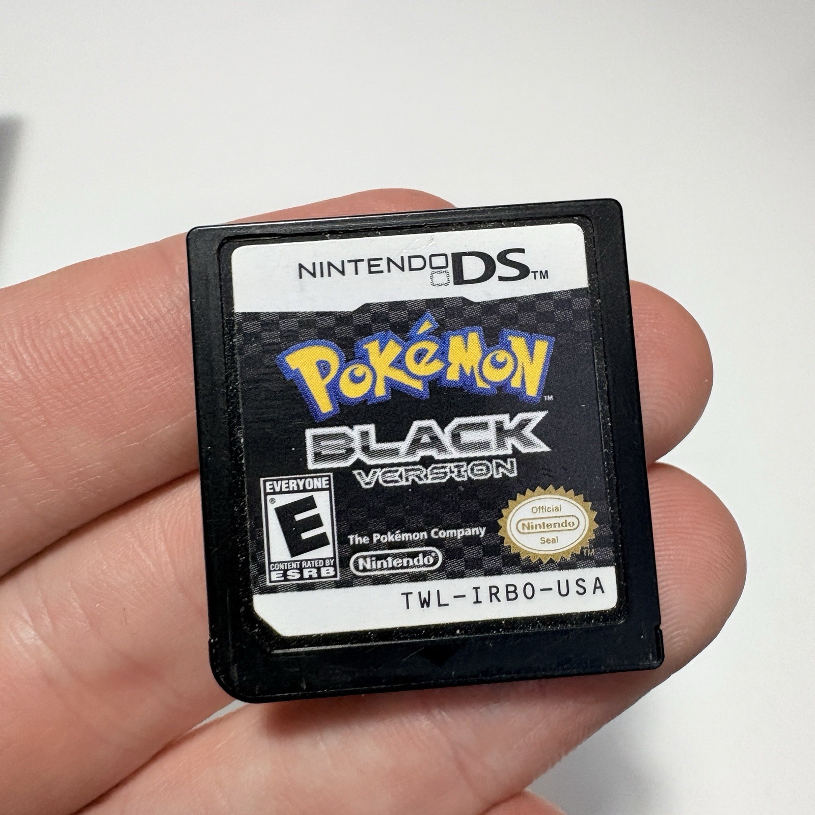 Pokemon Black Version Nintendo DS Complete CIB Tested Authentic Clean