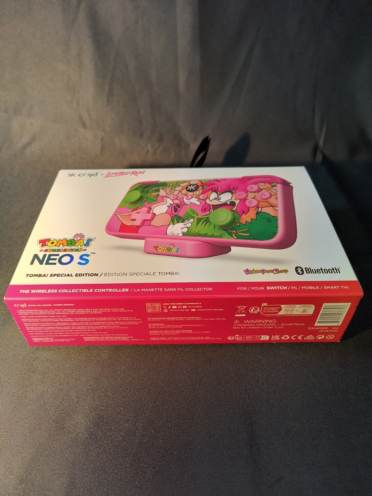 TOMBA! Special Edition CRKD NEO S Controller w/ Charging Dock NEW Only 1000 Made