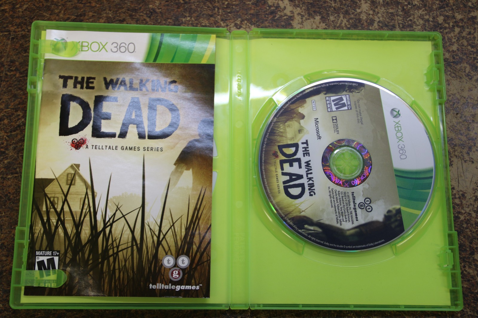 The Walking Dead (Xbox 360) CIB