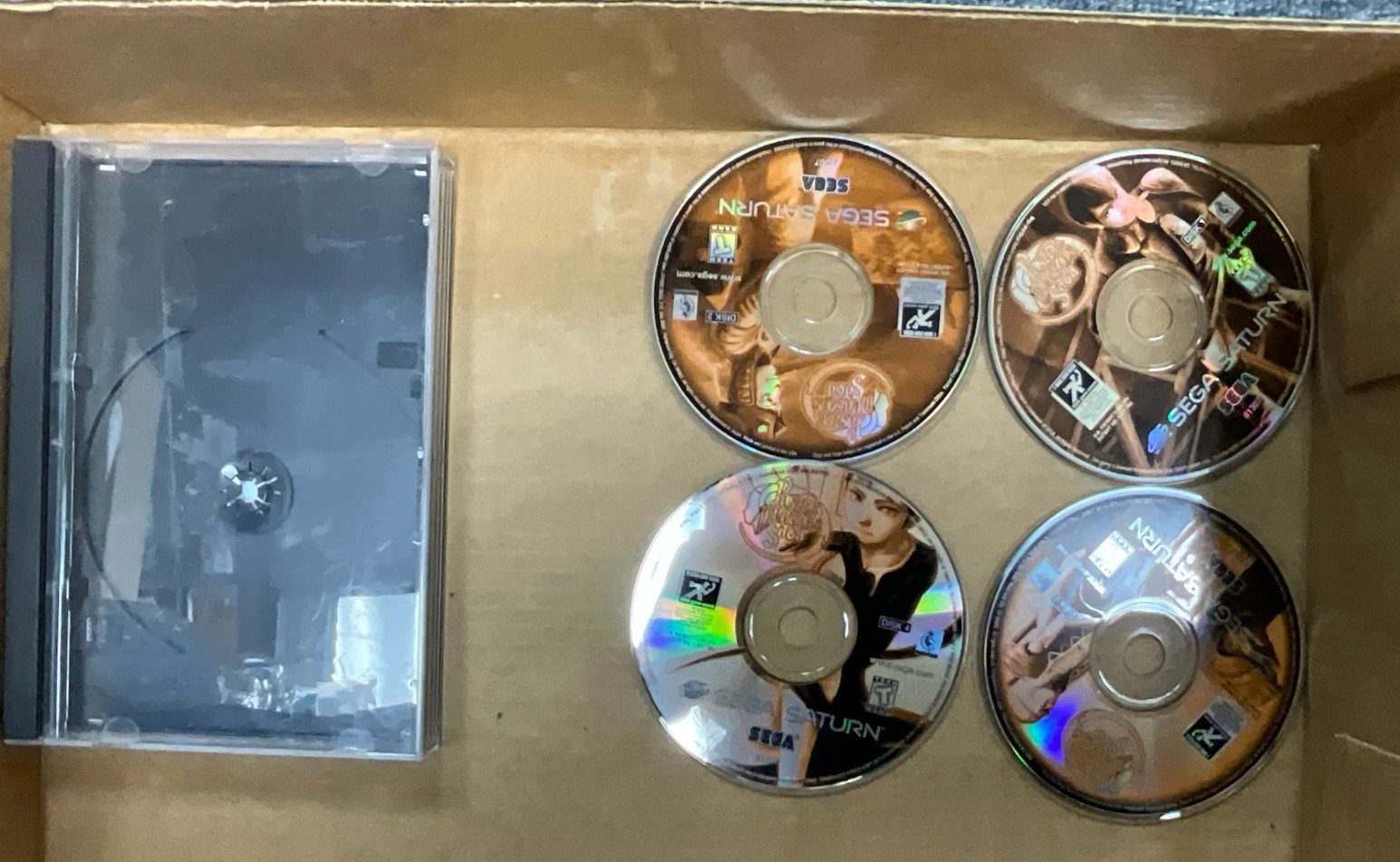 Panzer Dragoon Saga For Sega Saturn Complete In Box CIB Near Mint