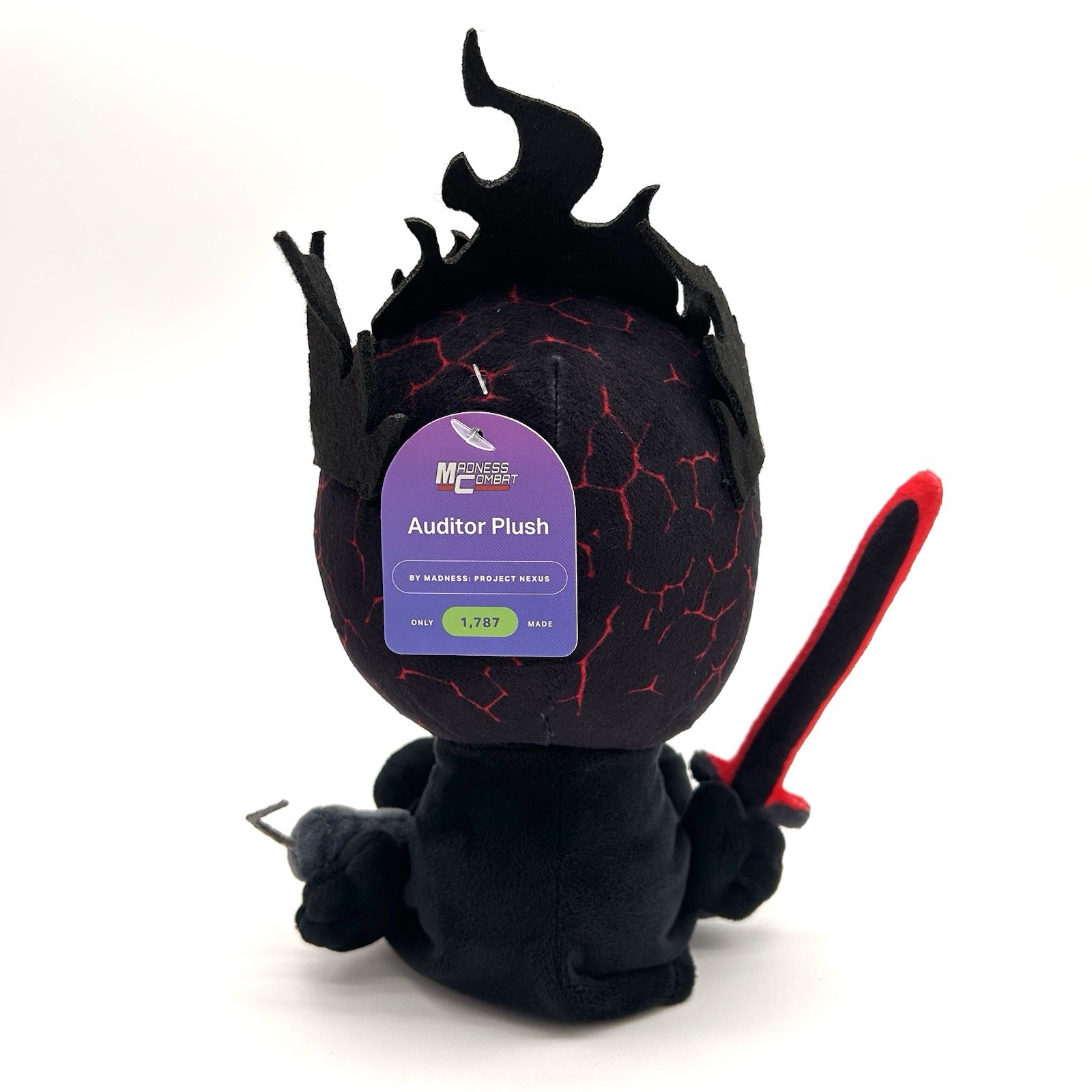 Makeship Auditor Plush MADNESS Project Nexus Game RARE Limited Edition NWT