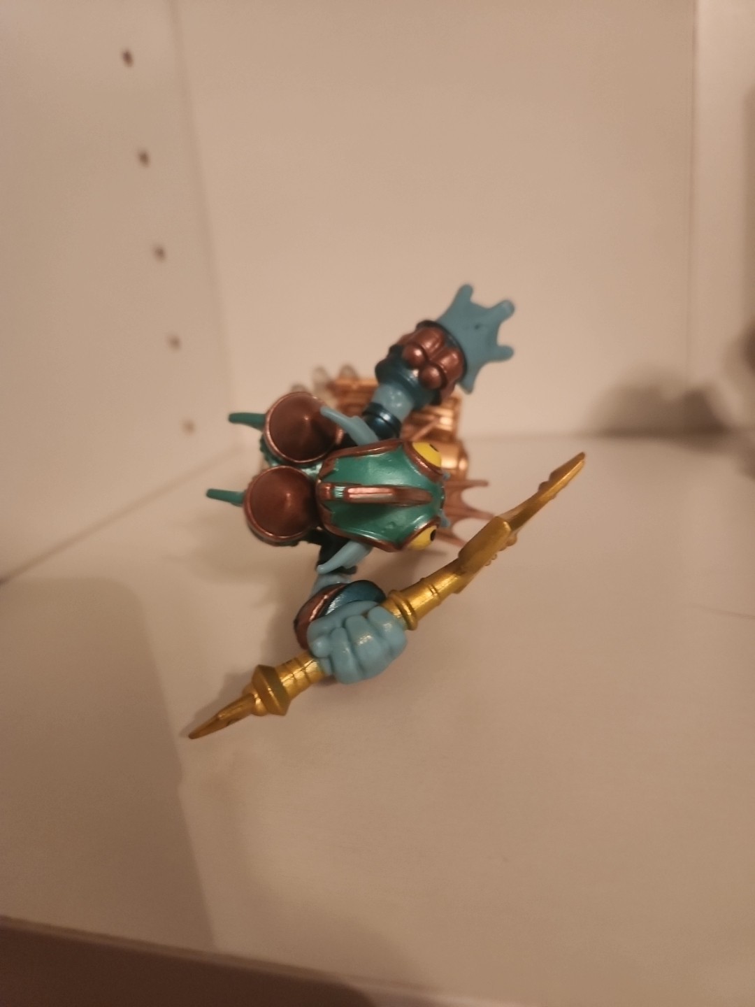 *RARE* Skylanders Superchargers DEEP DIVE GILL GRUNT Figure CLEAR WATER READ