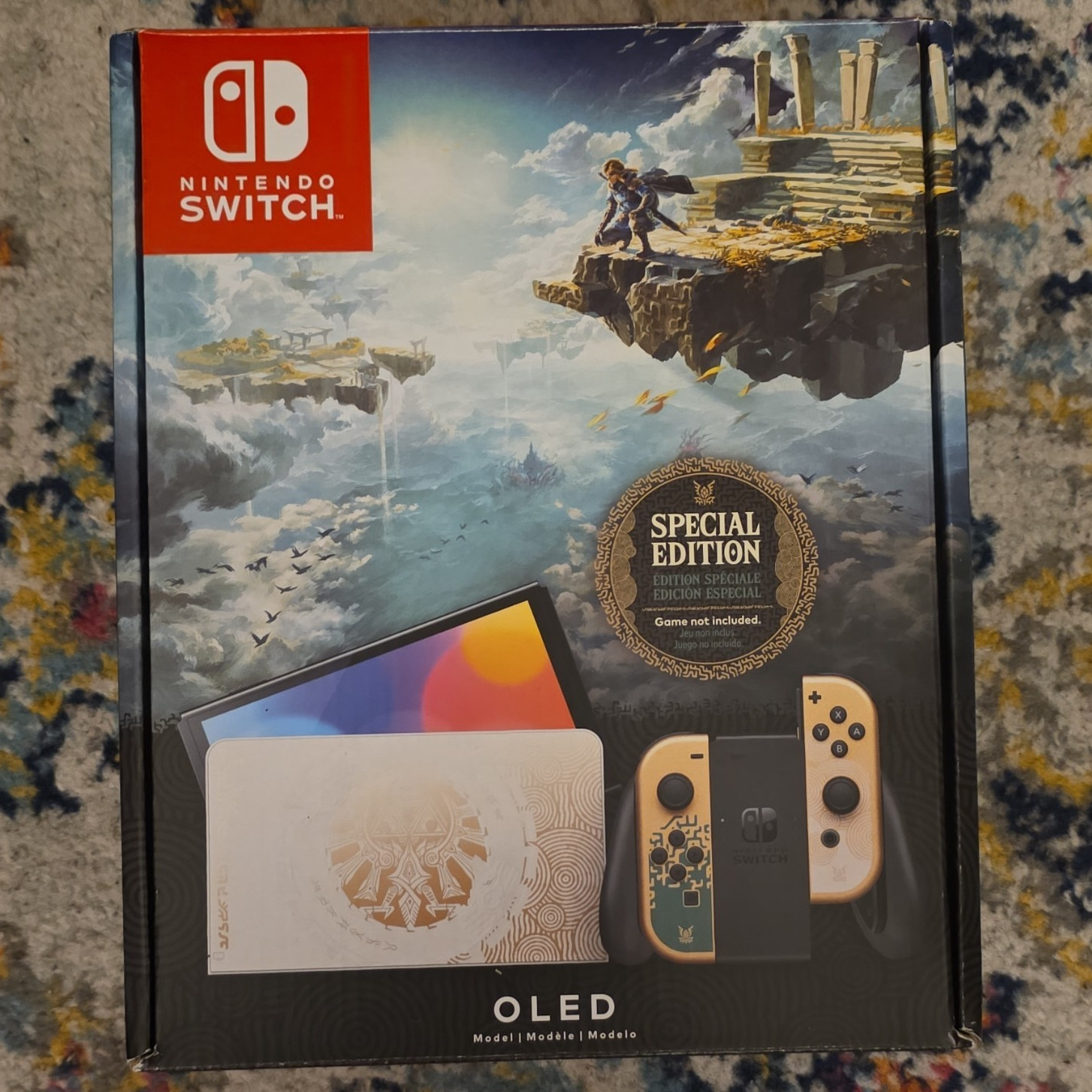 Nintendo Switch OLED Tears Of The Kingdom Edition With A Switch Oled Case