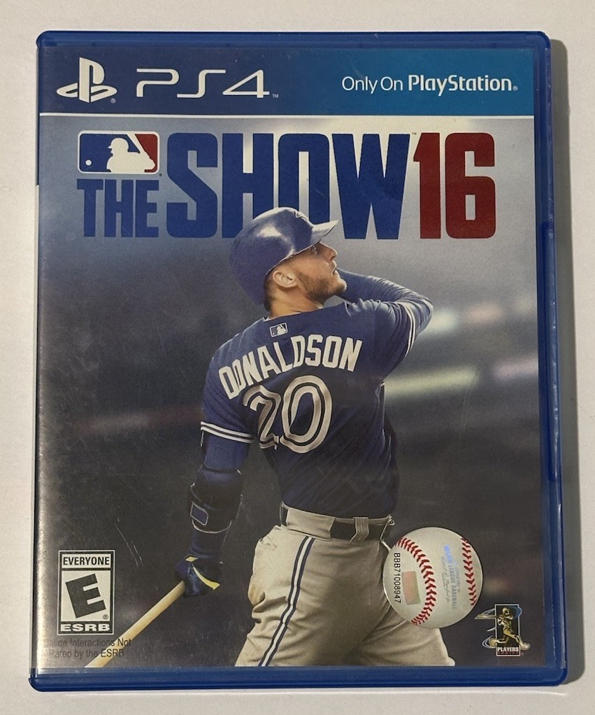 MLB: The Show 16 (Sony PlayStation 4, 2016)