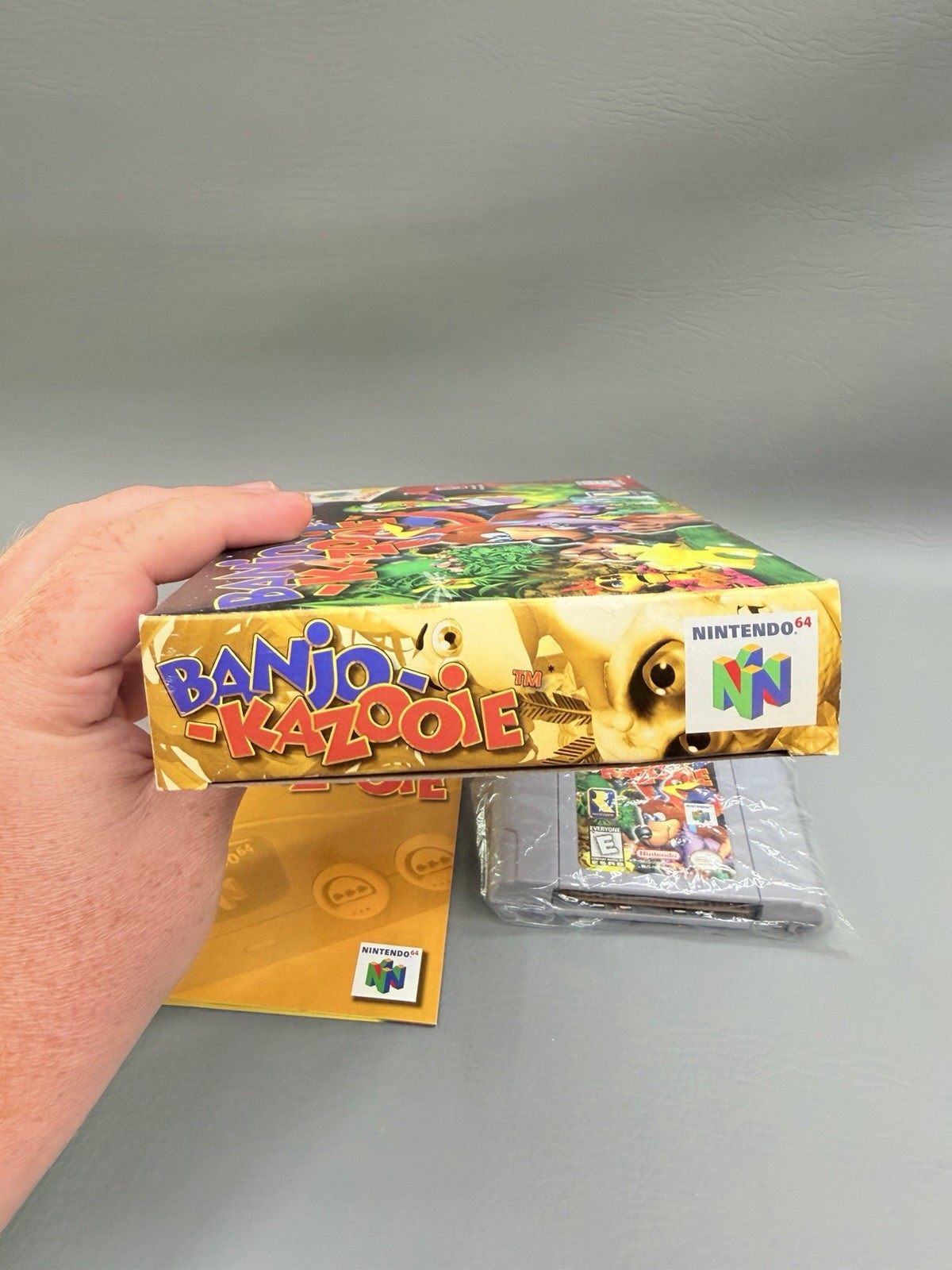 Banjo-Kazooie (Nintendo 64, 1998) N64 CIB Complete – Immaculate Condition