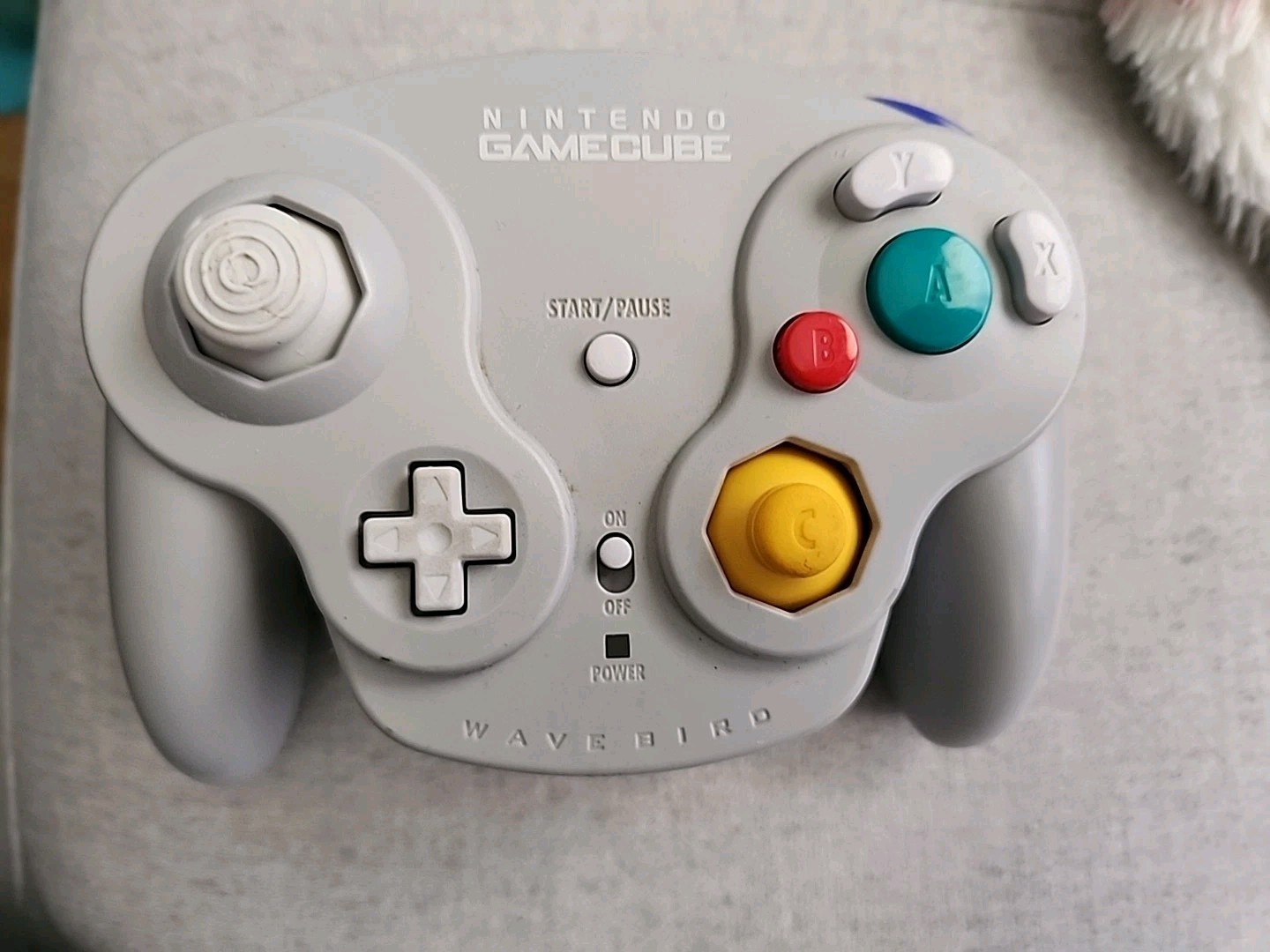 Nintendo GameCube, Wireless WaveBird Controller ONLY! NO RECEIVER! Untested