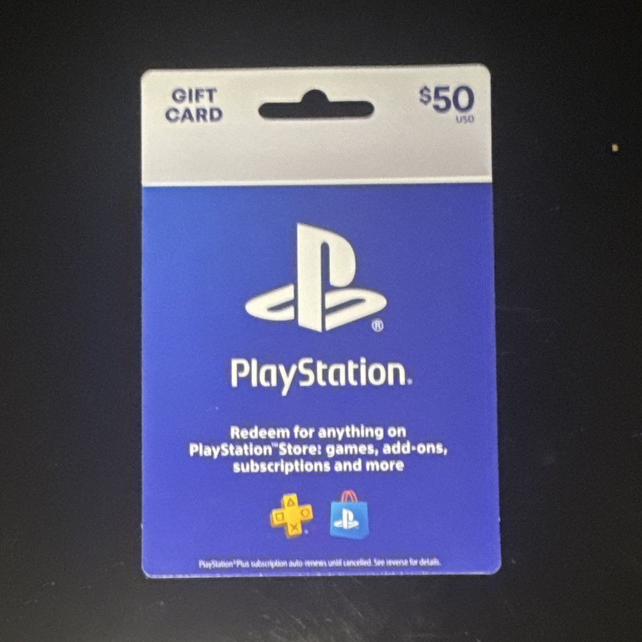 PlayStation Store Gift Card $50 USD for Sony PS4 & PS5 (Prepaid Gaming Card)
