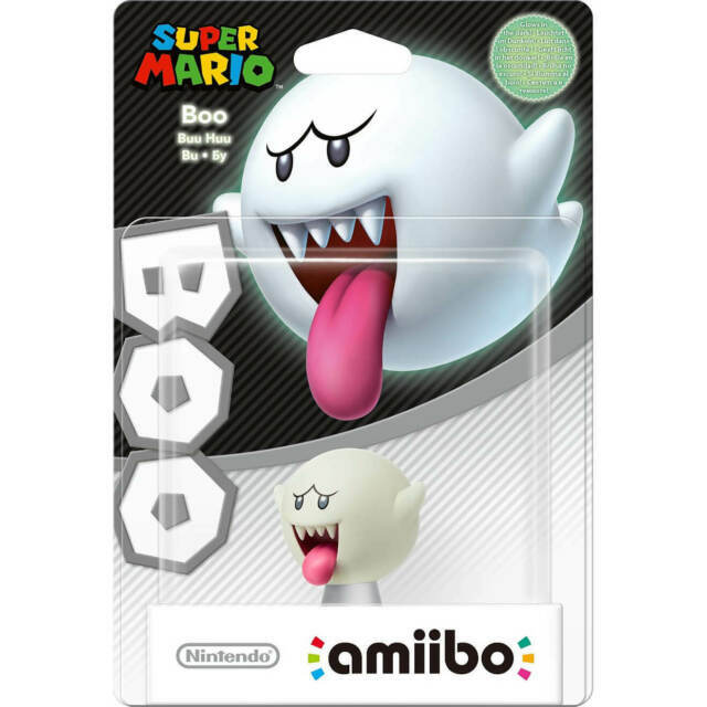 Nintendo Amiibo Super Mario Boo Character Figure – 2002666