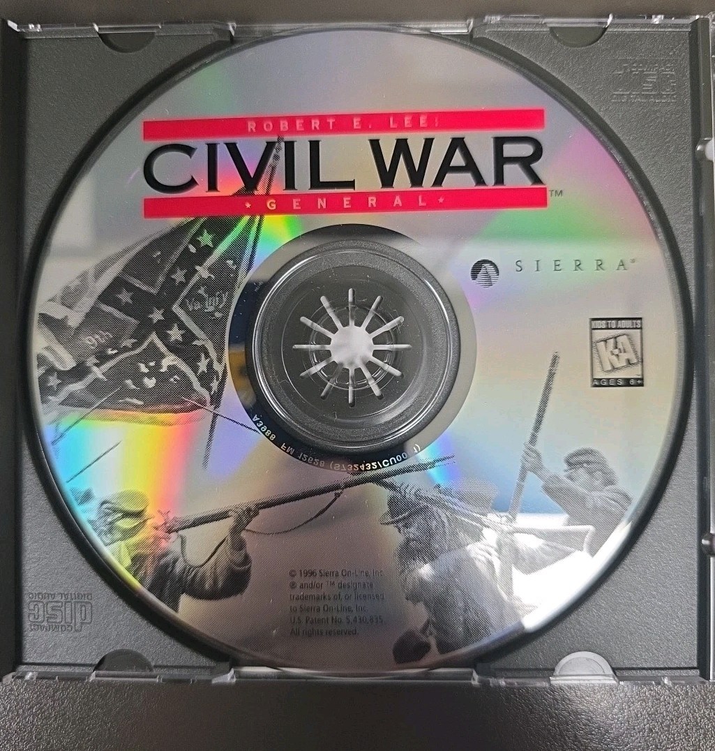 Robert E. Lee Civil War General PC Video Game Strategy Multiplayer