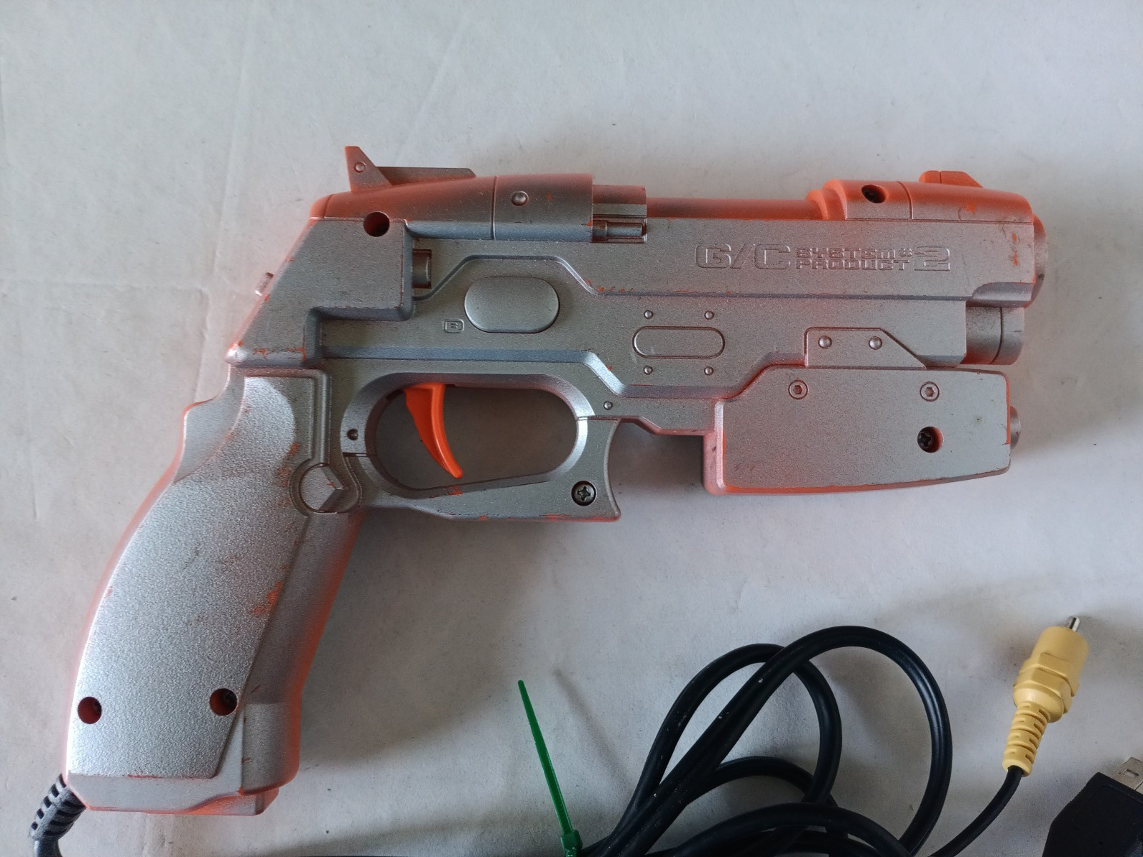 Namco NPC-106 Orange Wired Light Gun Controller for Console (2000)