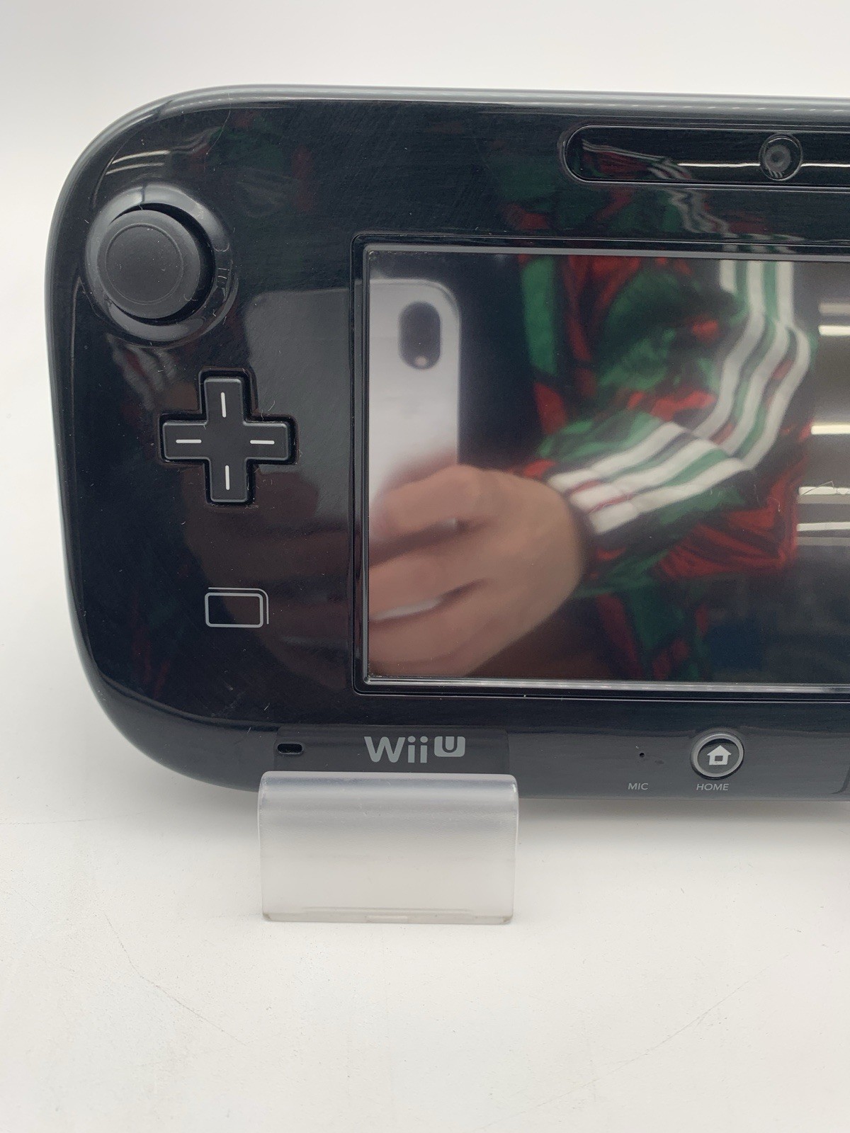 Nintendo Wii U WUP-010 Gamepad Only Black Works Tested 0703-205