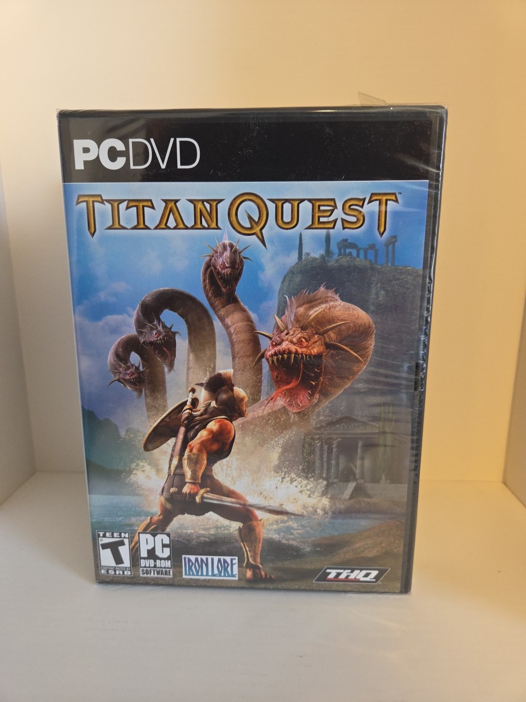 Titan Quest – PC, DVD (2006) IRONLORE THQ Foldout Slip Cover Version Brand New!