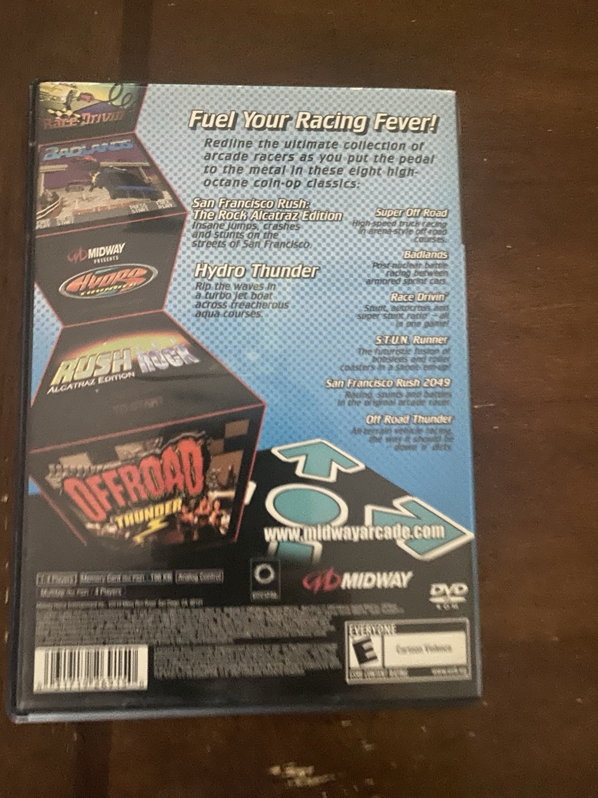Hydro-Thunder & Rush 2049 Bundle – Sony PlayStation 2