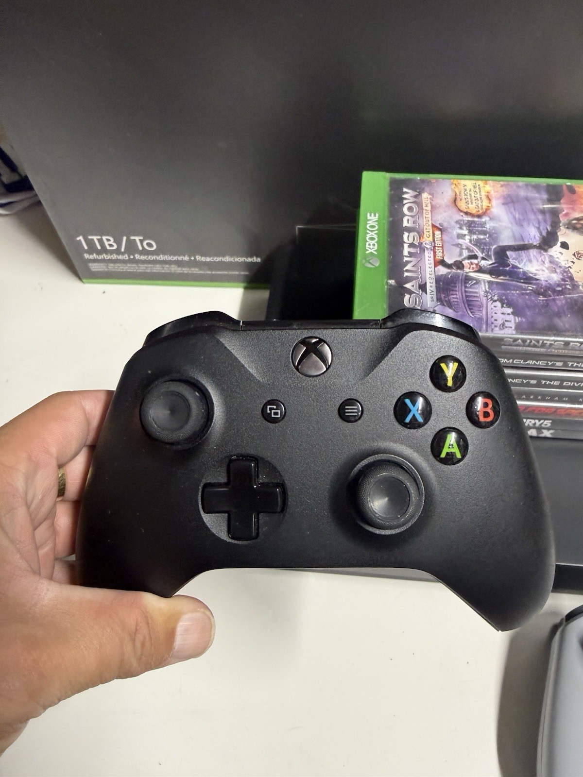 Xbox One X 1TB Bundle W/ 5 Games and 2 Controller