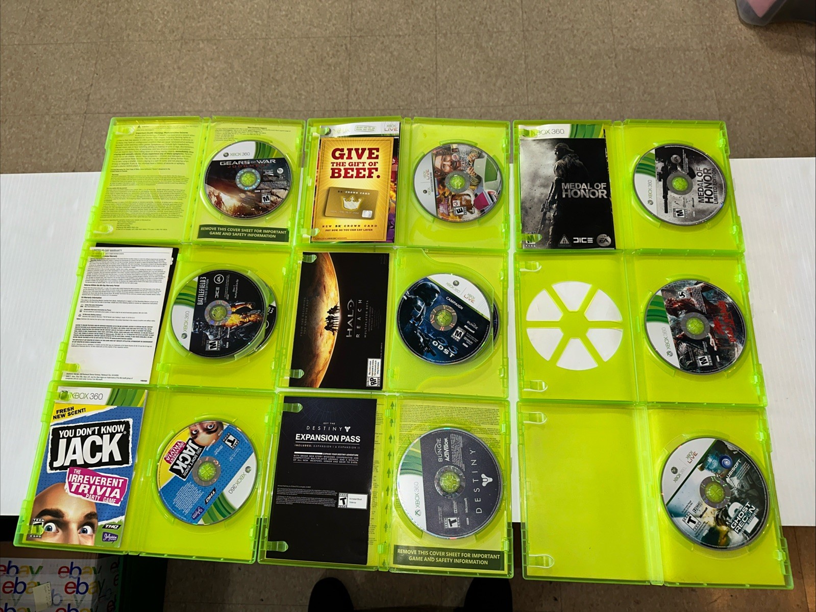 Lot of 25 Assorted Xbox 360 games Xb#6