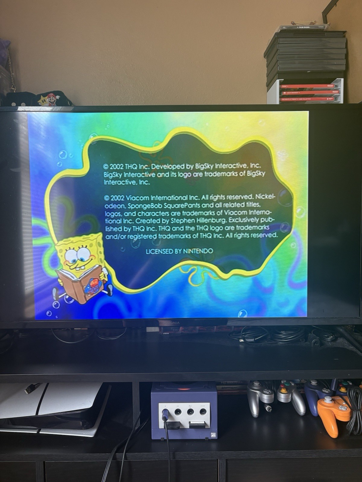 SpongeBob SquarePants Revenge of the Flying Dutchman DISC ONLY Nintendo GameCube