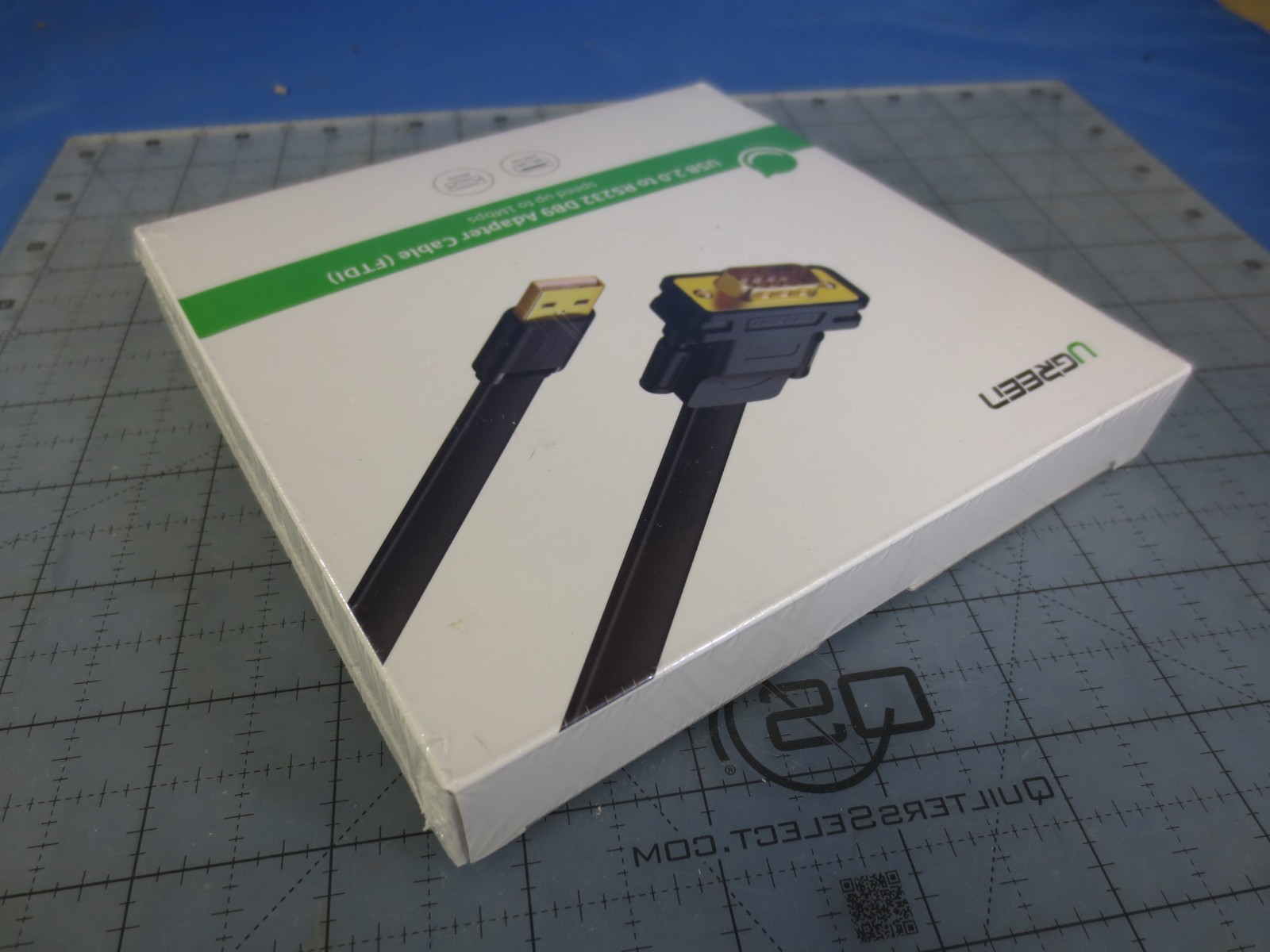 Ugreen 20206 Up to 1Mbps USB 2.0 to RS232 DB9 Adapter Cable, Black “M3C”