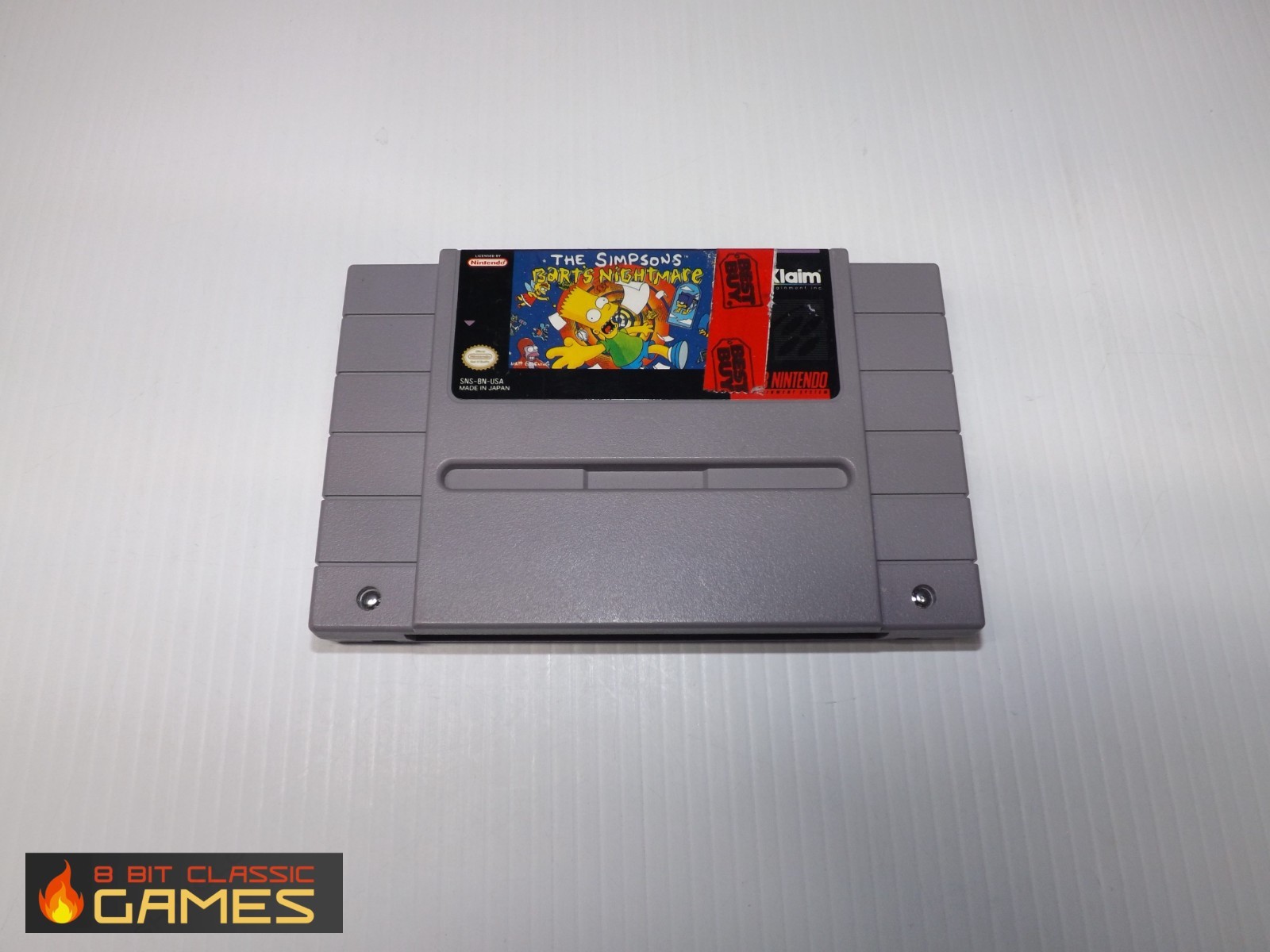 The Simpsons: Bart’s Nightmare – NINTENDO SNES – 79a