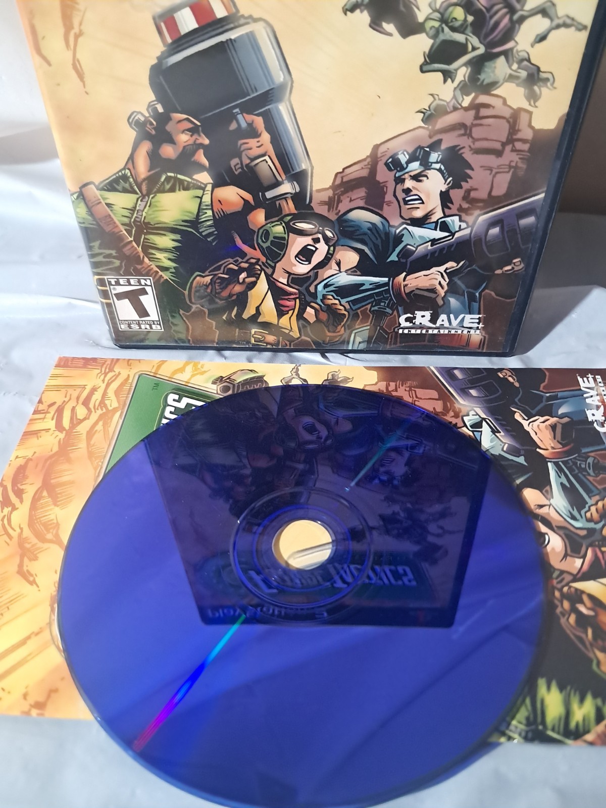 Future Tactics: The Uprising (PlayStation 2 PS2) CIB COMPLETE & TESTED