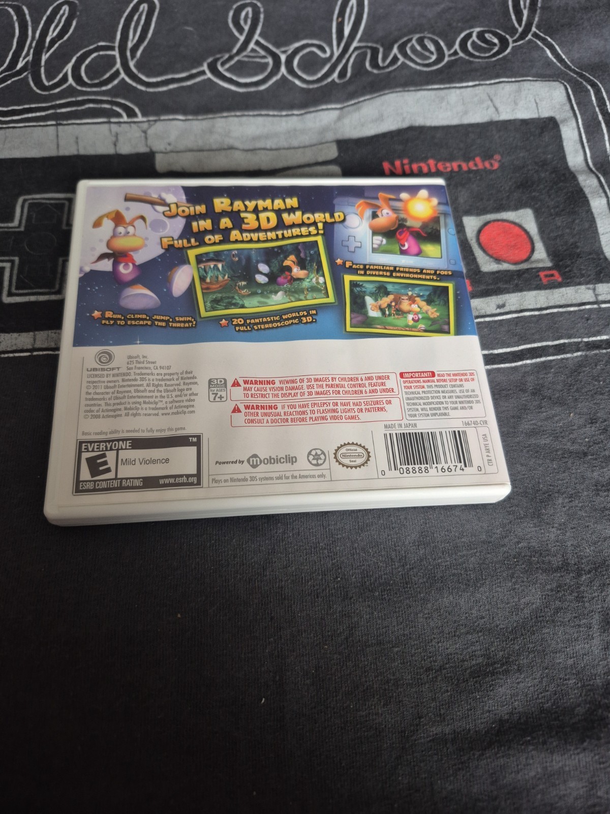 Rayman 3DS (New US Version) Nintendo 3DS READ ALL