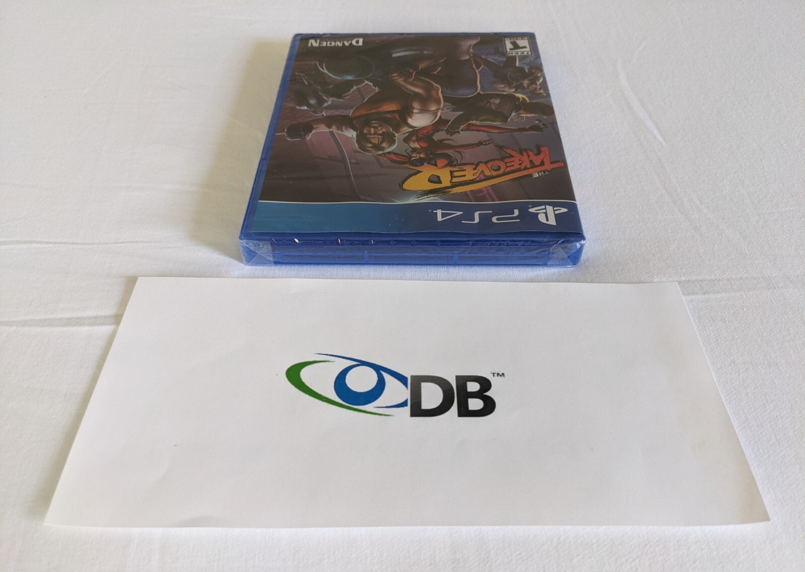 Limited Run PlayStation 4 PS4 The Takeover & Holographic Trading Card