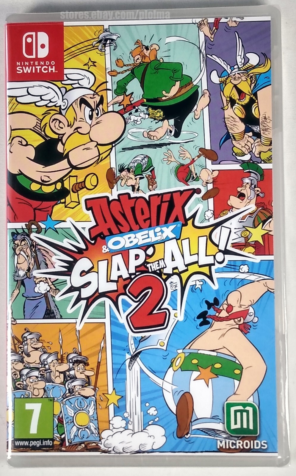 ASTERIX & OBELIX SLAP THEM ALL! 2 Brand New NINTENDO SWITCH Game EU Release and