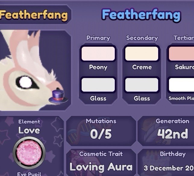Seikarin Alatura Avarakuma Featherfang Neon Digital Item Screenshot Listing