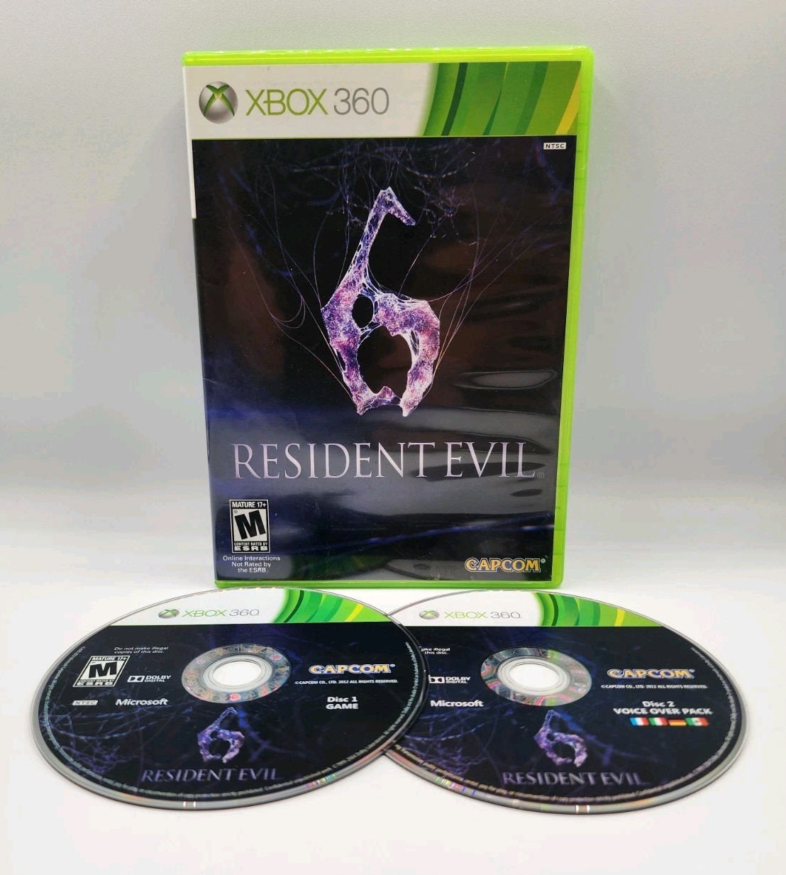 Resident Evil 6 (Microsoft Xbox 360, 2012) Clean & Tested – Fast To Ship!