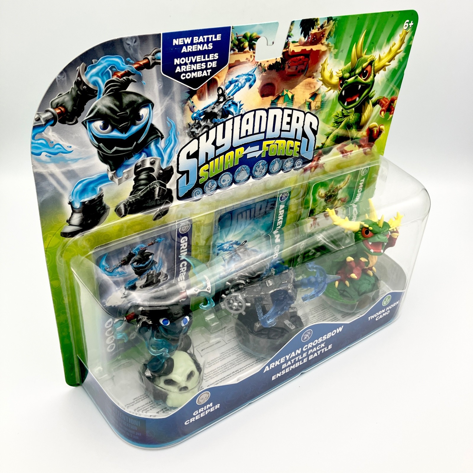 Skylanders Swap Force Arkeyan Crossbow Battle Pack Thorn Horn Camo NEW SEALED