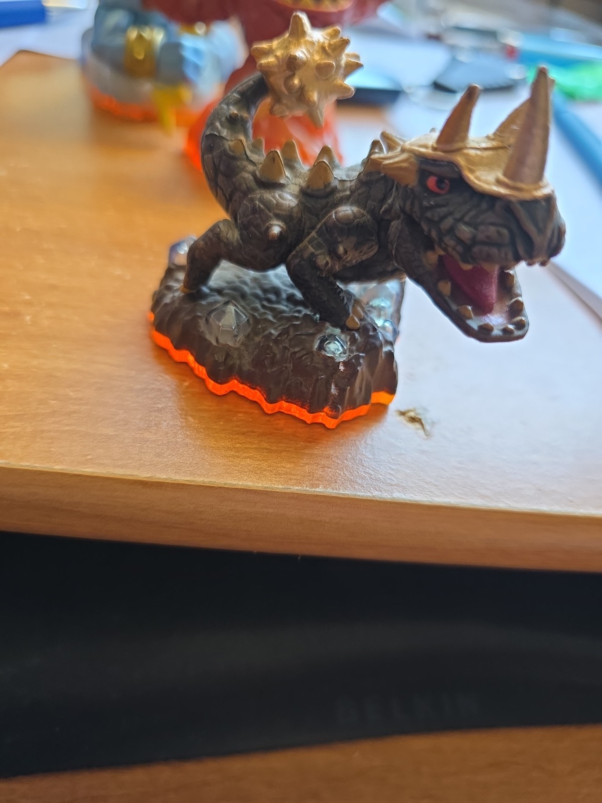 Bash Skylanders Giants Series 2 Figure RARE Dinosaur