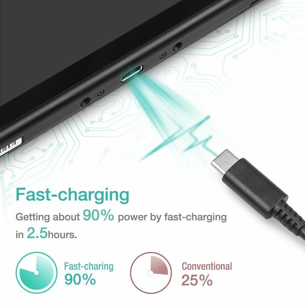 For Nintendo Switch AC Power Supply Adapter Home Wall Travel Charger Cable 2.4A