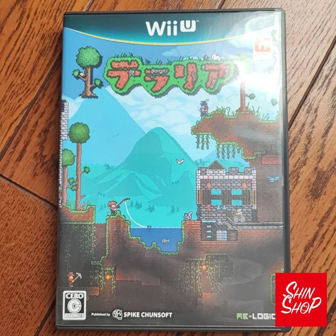 Terraria Spike Chunsoft Wii U Japan NTSC-J Working USED