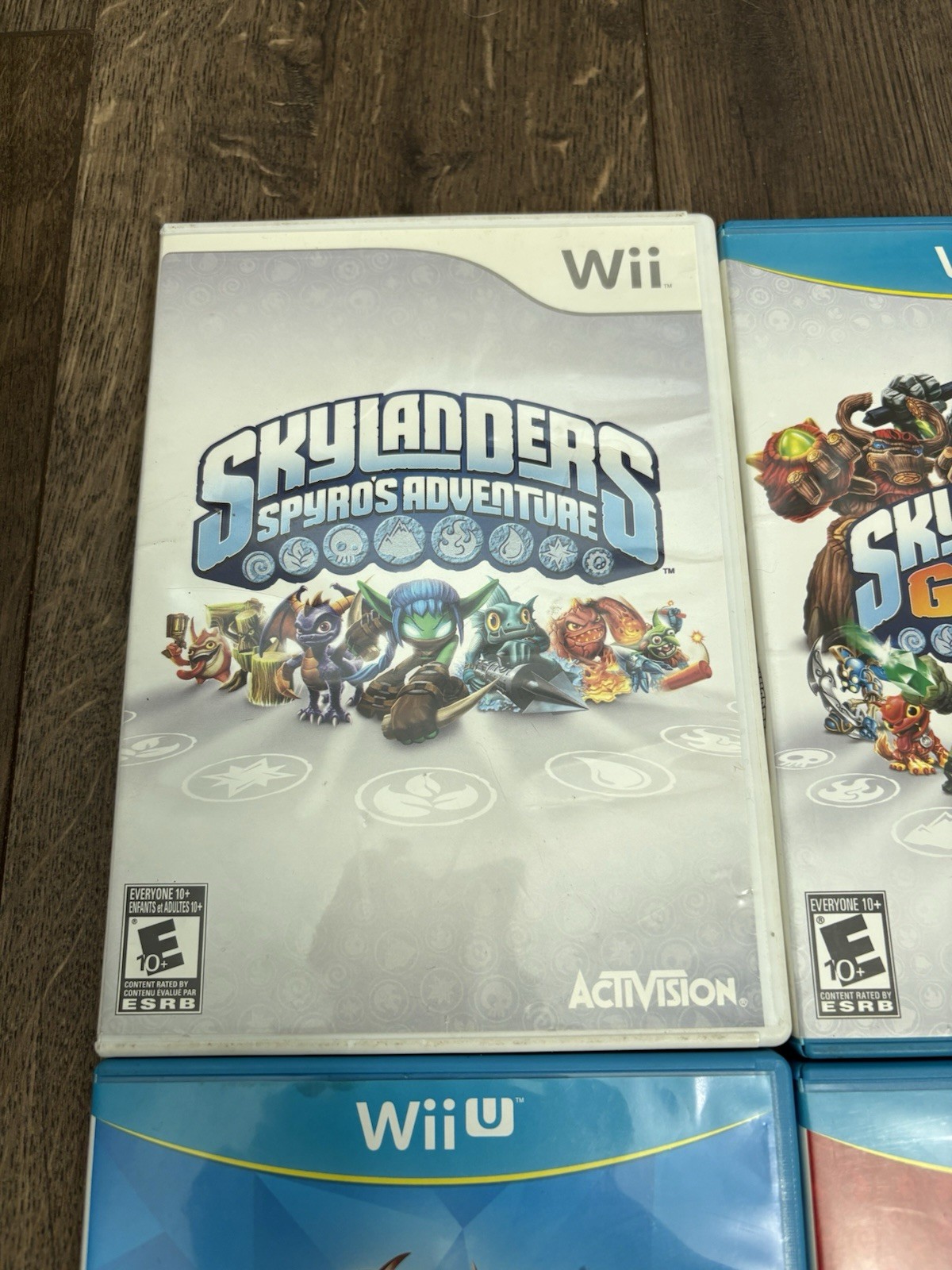 Skylanders Wii U 6 Game Lot – Spyro, Giants, Swap Force, Trap Team, Imaginators