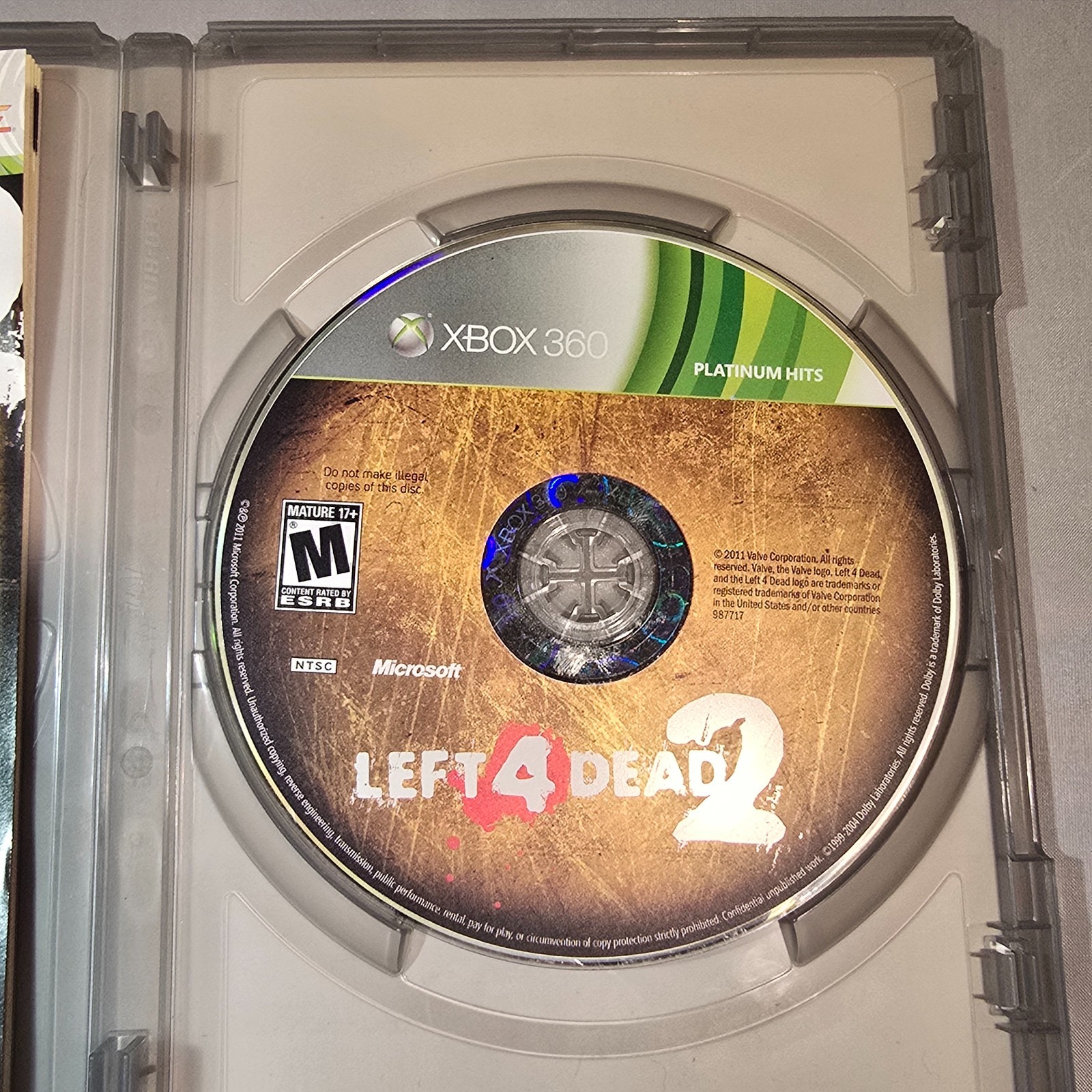Microsoft Xbox 360 Left 4 Dead 2