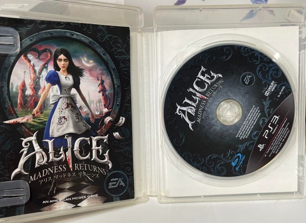 Alice Madness Returns PS3 Electronic Arts Sony Playstation 3 From Japan