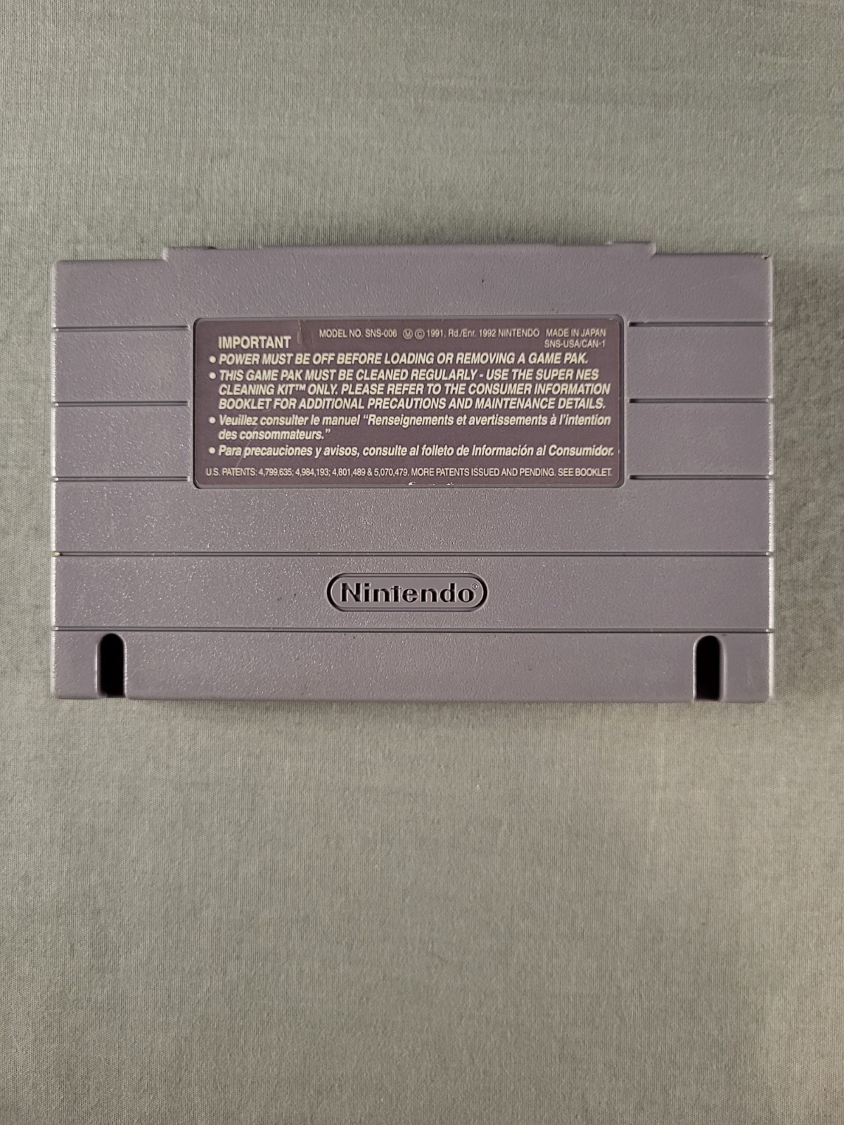 Dennis the Menace, SNES, Loose, Authentic!