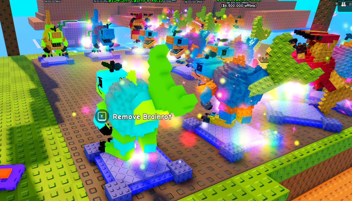 Brainrot 1m/s Troll Mangoladon Rainbow+1 mut PVB Plants vs Brainrots