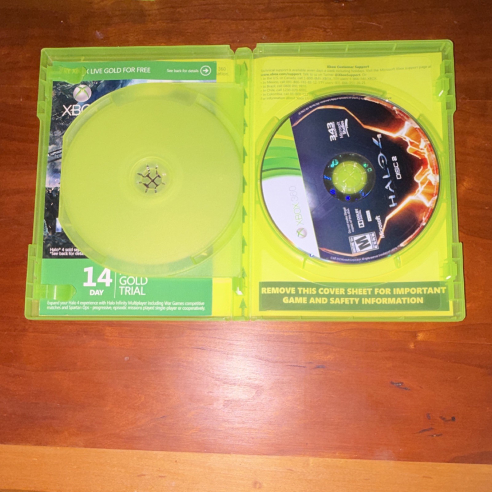 Microsoft Bungie 343 Industries Halo Xbox 360 Game Lot: Anniversary, 2, 3, 4