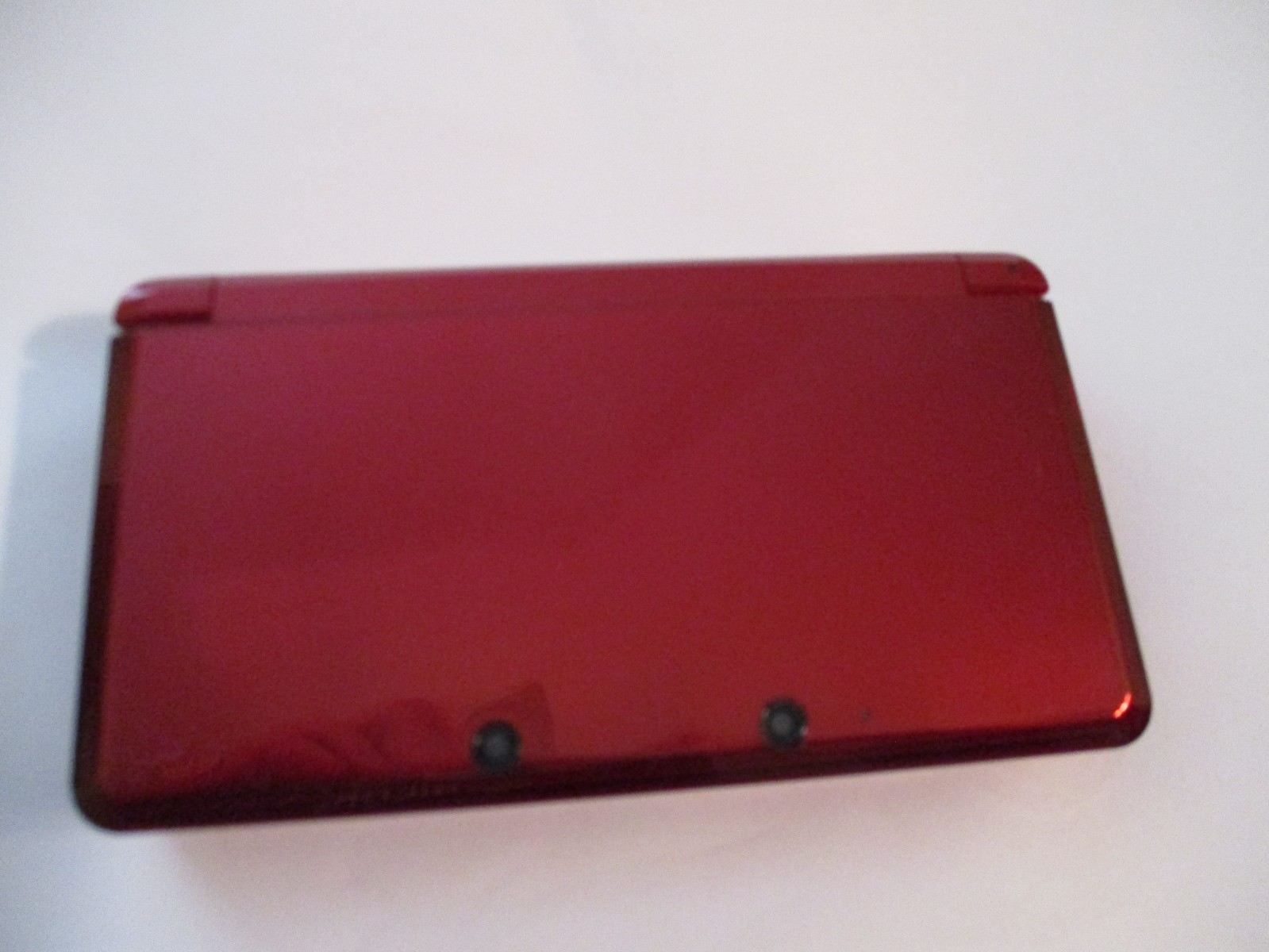 Nintendo 3DS Red CTR-001 Handheld Console w/ Charger/Cradle/2GB SD Card – Tested