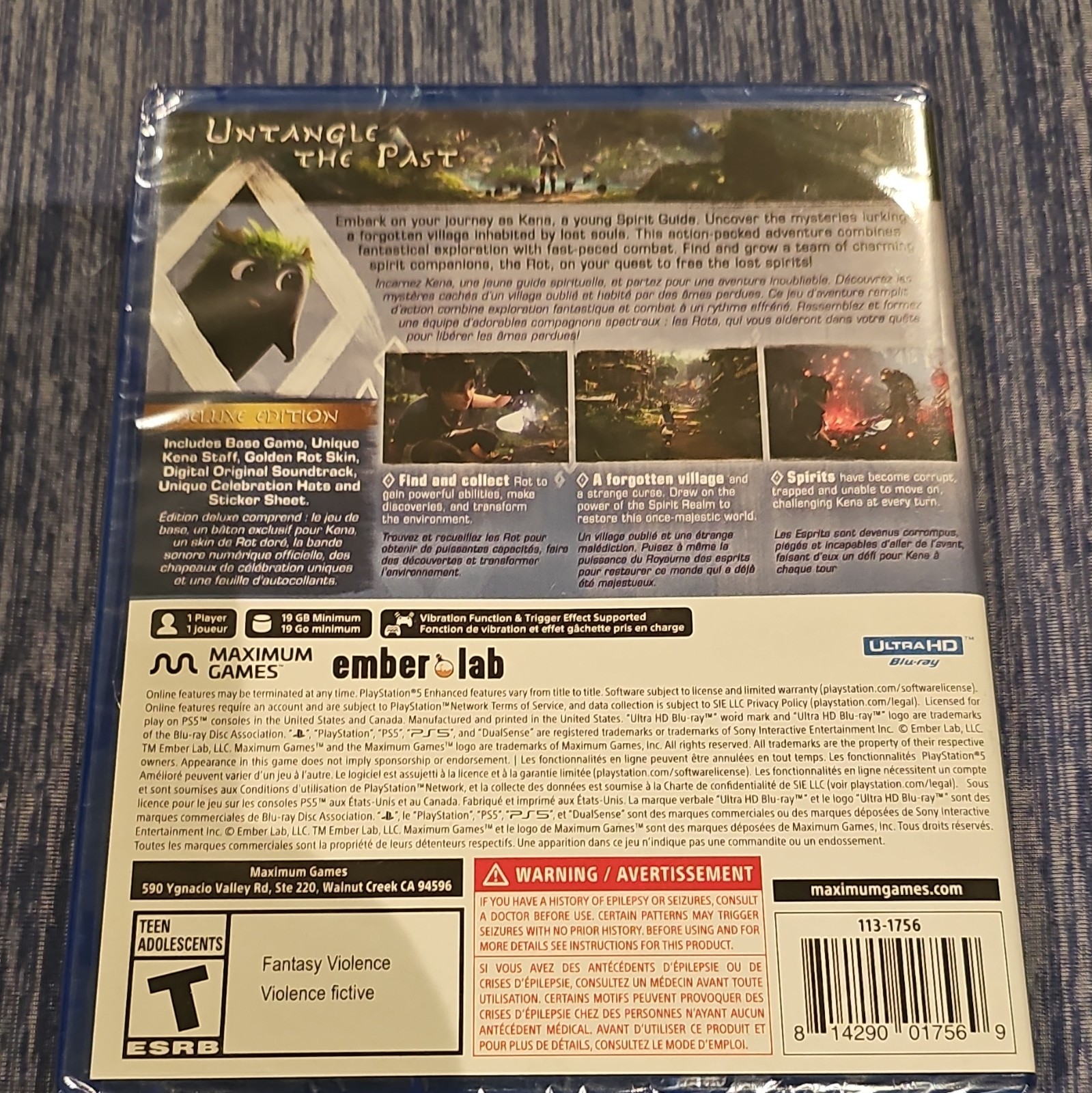 Maximum Games Kena: Bridge of Spirits Deluxe Edition PS5 Action Adventure T