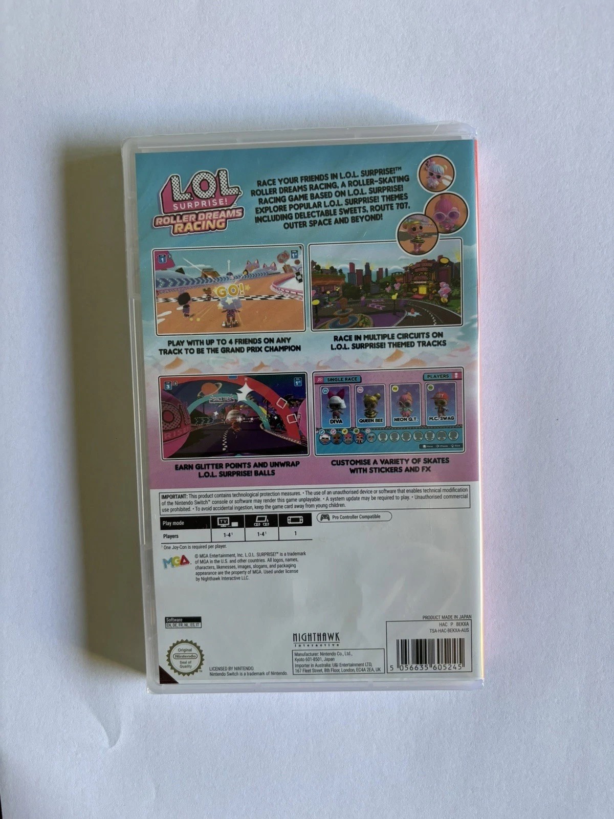 Nintendo Switch Roller Dreams racing