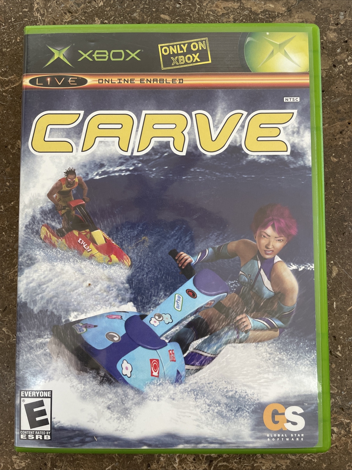 Carve Microsoft XBOX Global Star Software