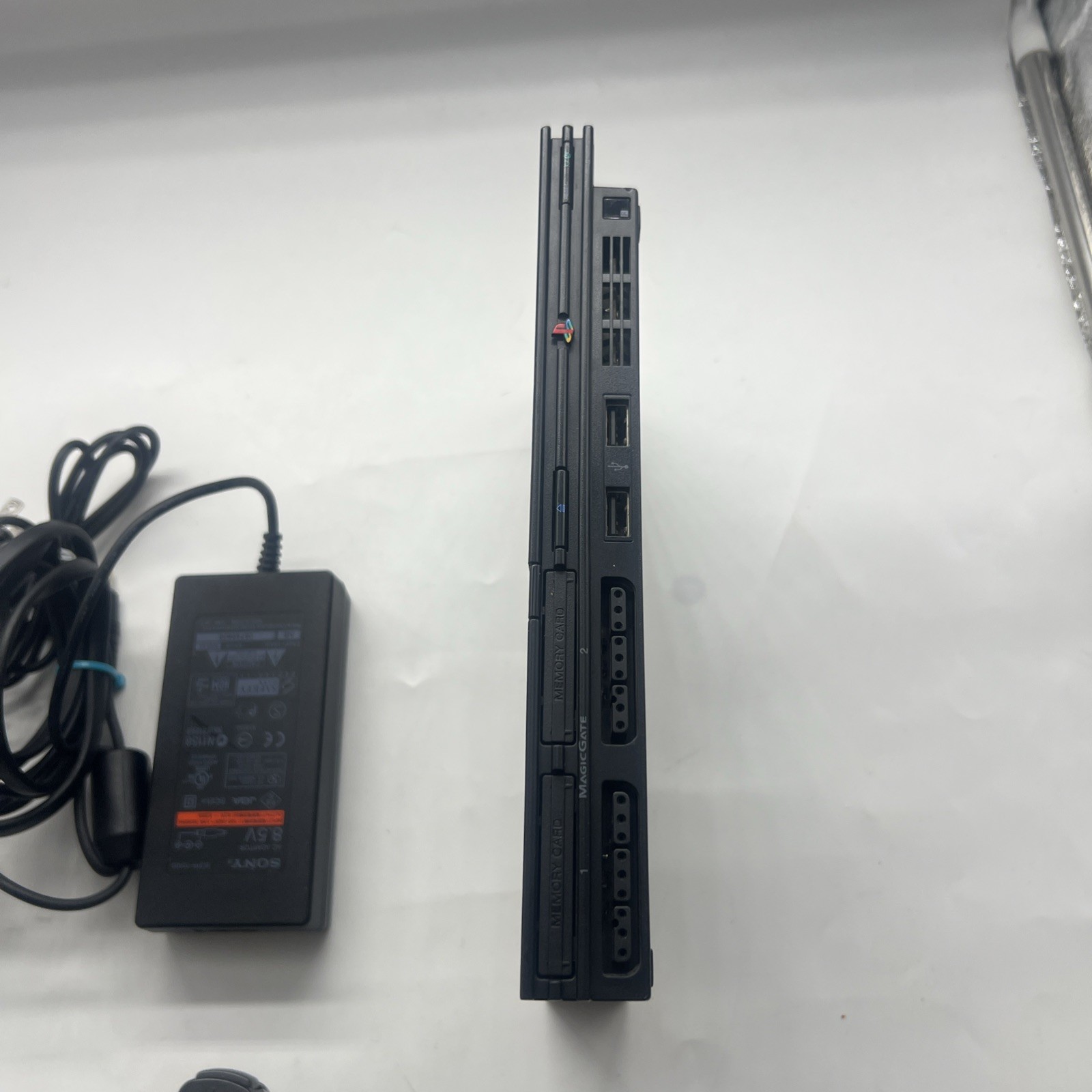 Sony PlayStation 2 PS2 Slim SCPH-75001 Console System OEM Bundle – Tested