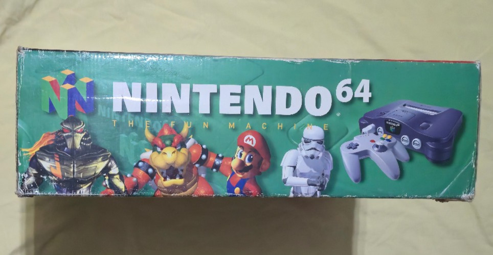 Nintendo 64 Console N64 Complete in Box CIB W/ Manual, Controller, Cables TESTED