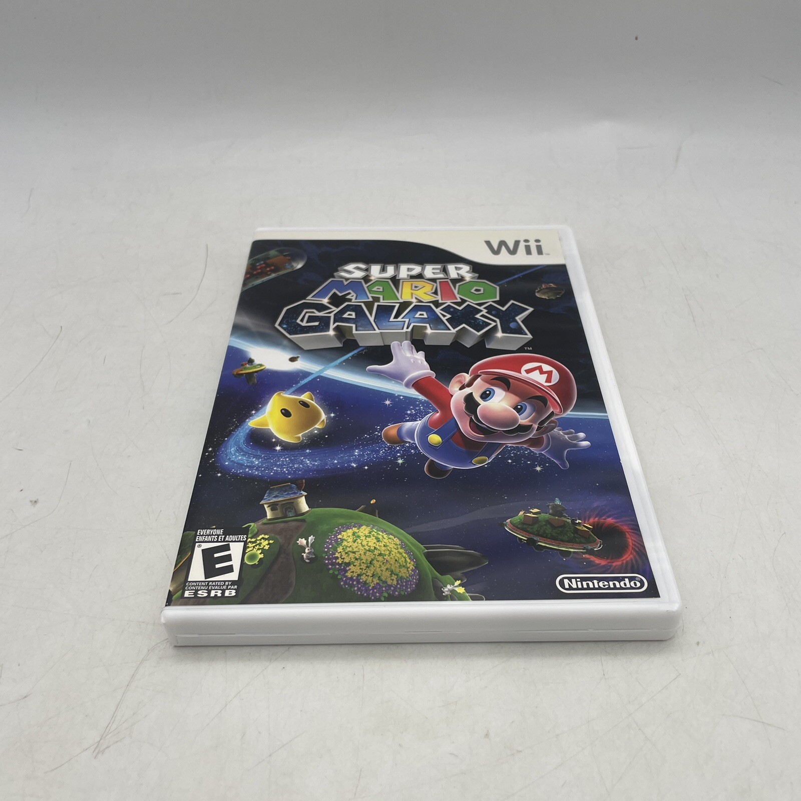 Super Mario Galaxy Nintendo Wii Complete W/ Manual CIB Tested Working