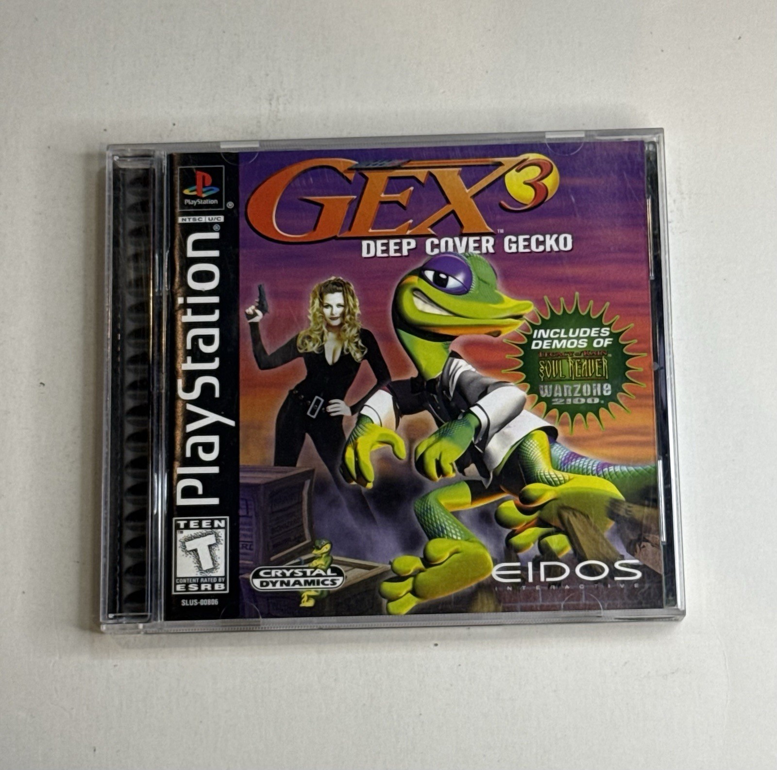 3 Game PS1 Gex Lot: Gex 1, 2, & 3 (Sony PlayStation 1) All CIB Complete W Reg